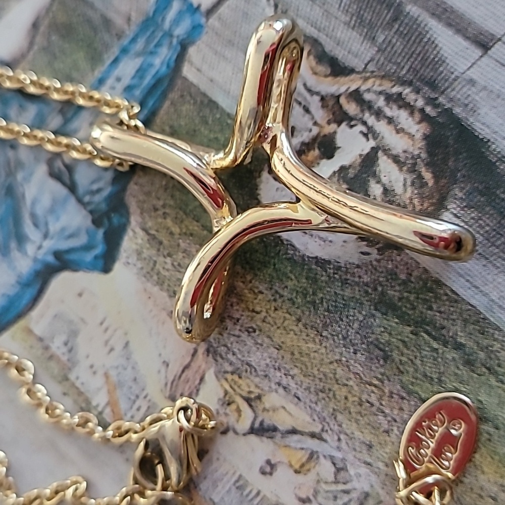 Cookie Lee Cross Necklace